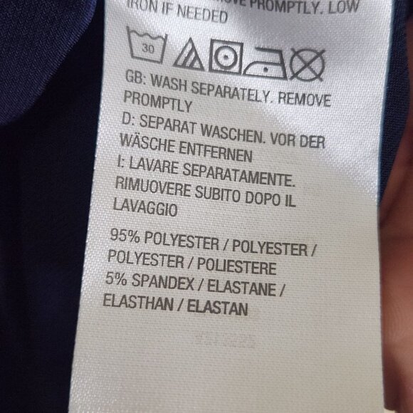 Susan Graver Essentials Butterknit Navy T Shirt Size M - Picture 6 of 6